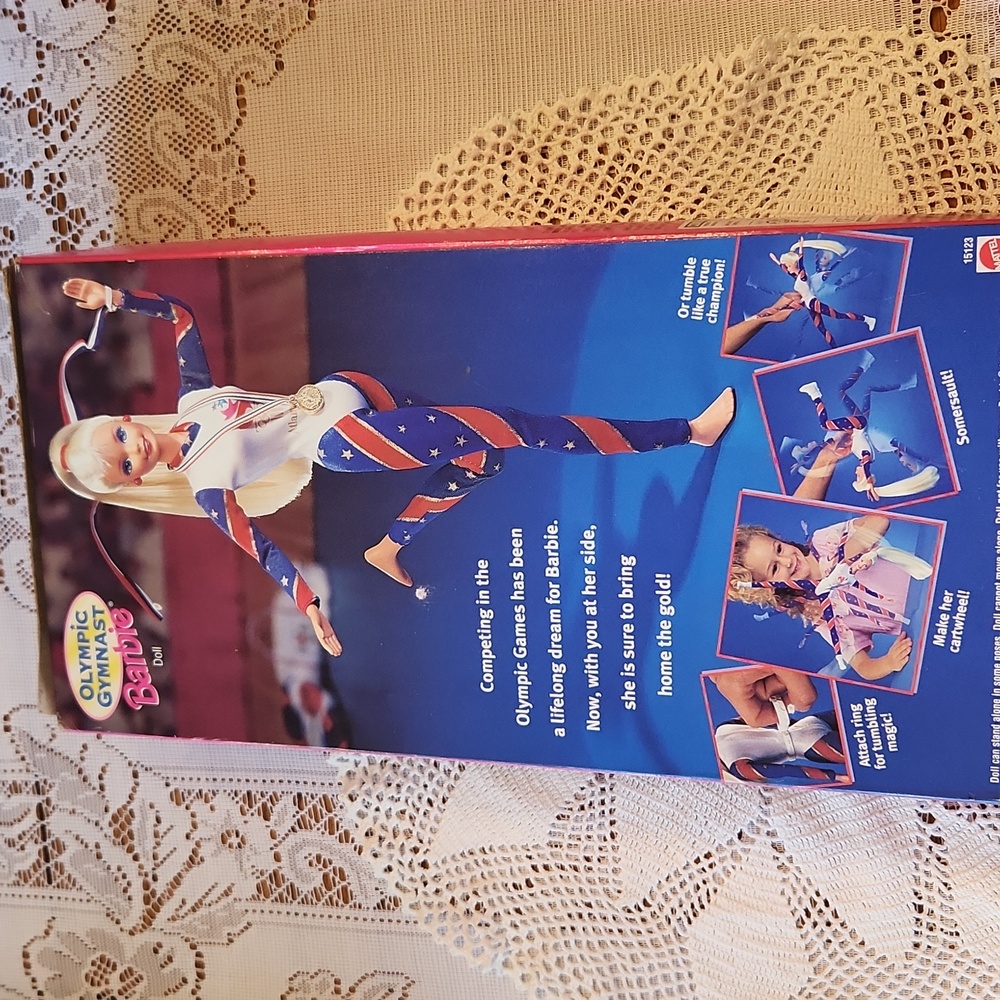Barbie, Olympic Gymnast,  NWT,  1996 Atlanta,  Excellent condition ♥️ - Picture 5 of 6